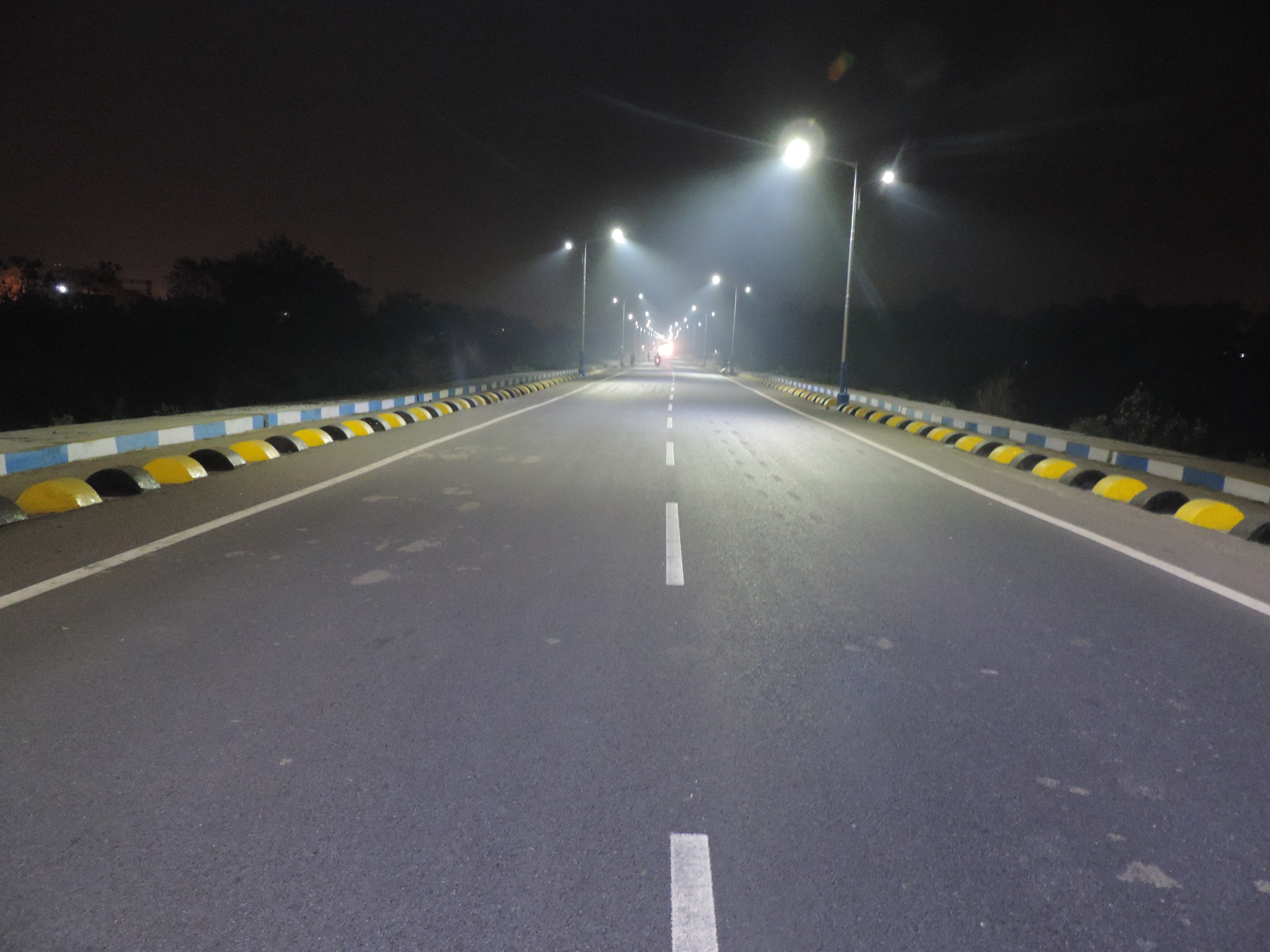 Road from Gammon Bridge to Gandhi More at Durgpur